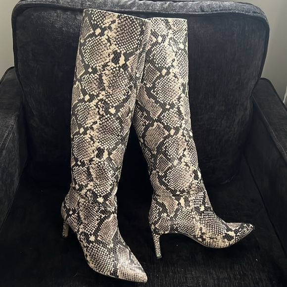 BCBGeneration Marlo Python Boots - Picture 7 of 7